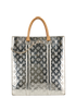 Miroir Sac Plat, &pound;1,200, Handbags, Silver, Patent Leather, Front view